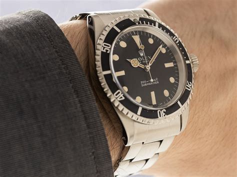 Rolex Vintage 1967 Submariner, Ref. 5513, Rolex Box 